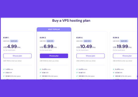 Scalable Hostinger VPS Hosting Plans