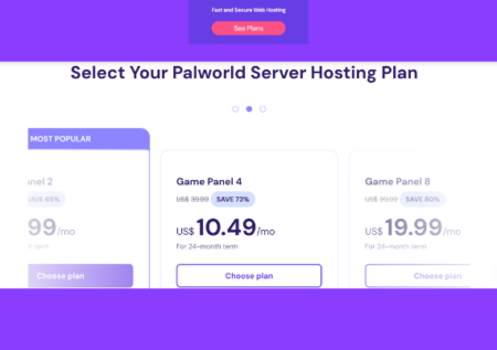 Dedicated Palworld Hosting by Hostinger